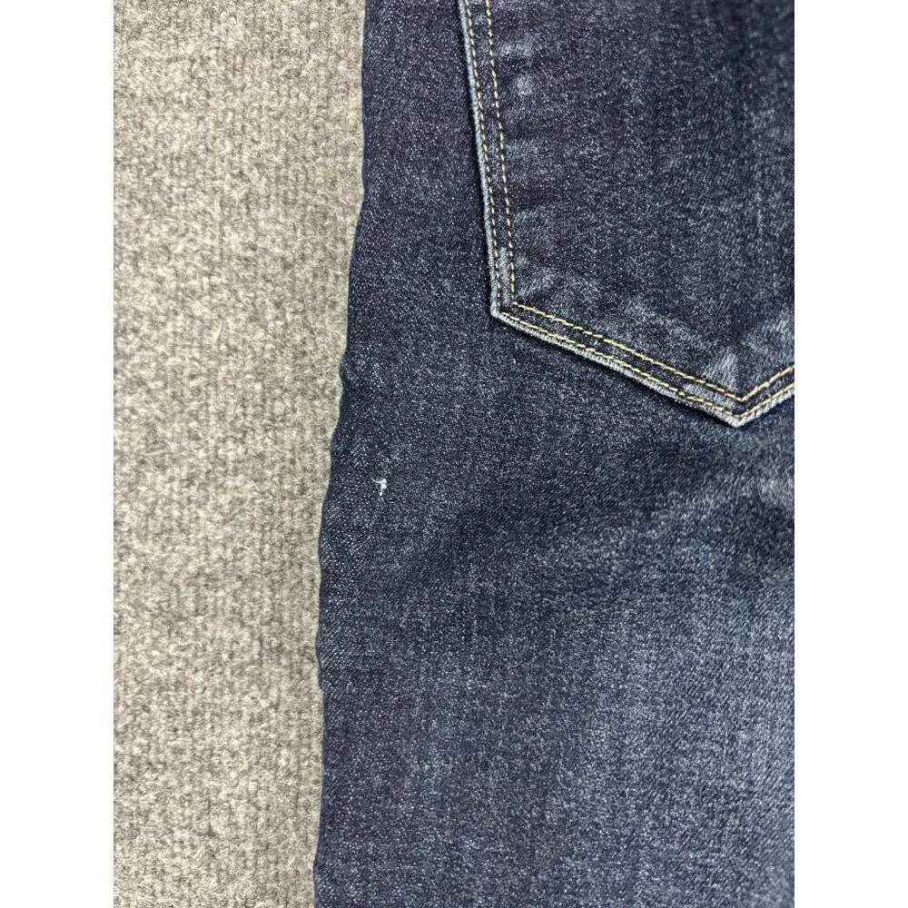 Dish Denim Jeans Womens 26x32 Dark Wash Straight & Narrow Stretch Blue‎ Denim